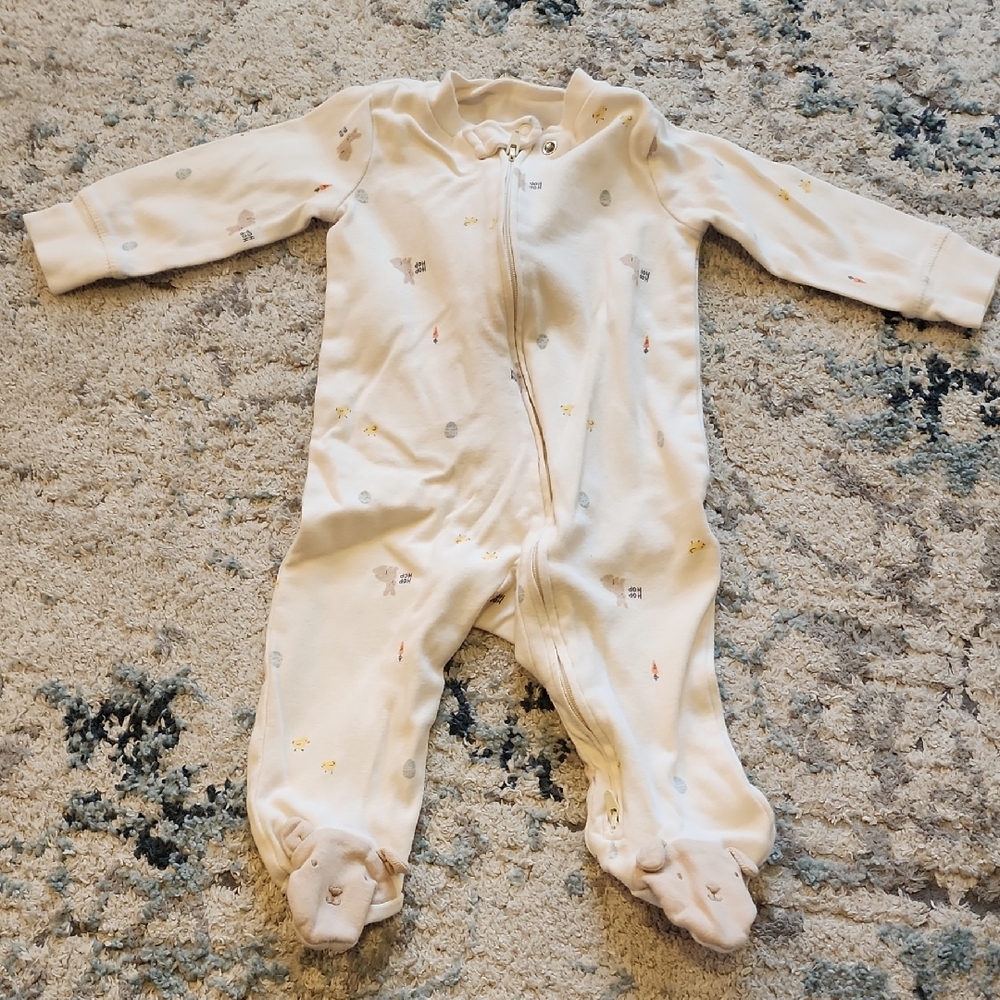 Carter's Cream Footed One Piece